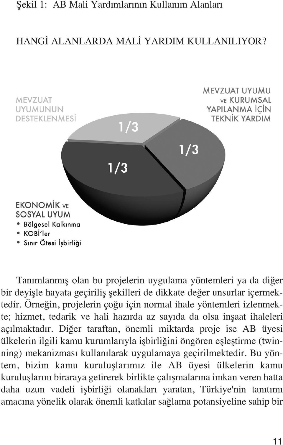 Örne in, projelerin ço u için normal ihale yöntemleri izlenmekte; hizmet, tedarik ve hali haz rda az say da da olsa inflaat ihaleleri aç lmaktad r.