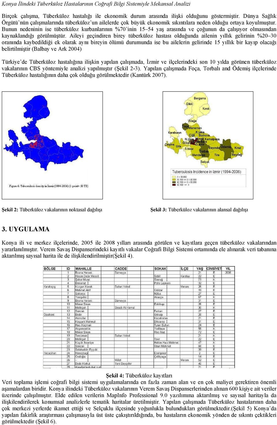 Bunun nedeninin ise tüberküloz kurbanlarının %70 inin 15 54 yaş arasında ve çoğunun da çalışıyor olmasından kaynaklandığı görülmüştür.