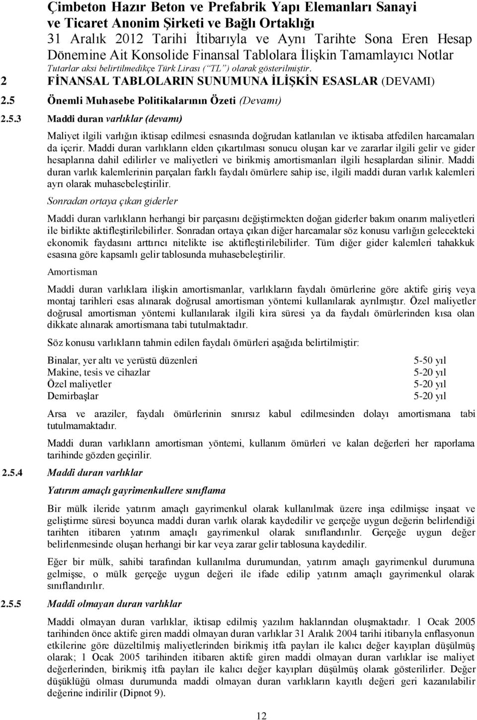 Maddi duran varlıkların elden çıkartılması sonucu oluşan kar ve zararlar ilgili gelir ve gider hesaplarına dahil edilirler ve maliyetleri ve birikmiş amortismanları ilgili hesaplardan silinir.