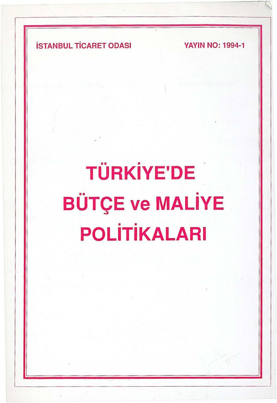 1994-1 TURKIYE'DE