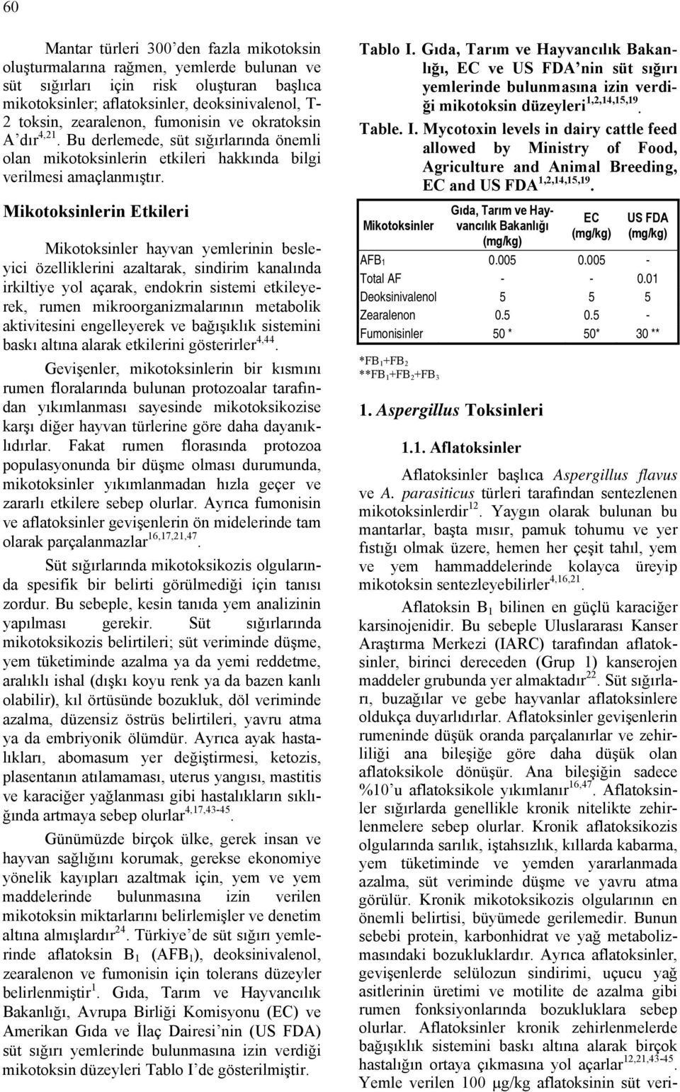 Mikotoksinlerin Etkileri Mikotoksinler hayvan yemlerinin besleyici özelliklerini azaltarak, sindirim kanalında irkiltiye yol açarak, endokrin sistemi etkileyerek, rumen mikroorganizmalarının