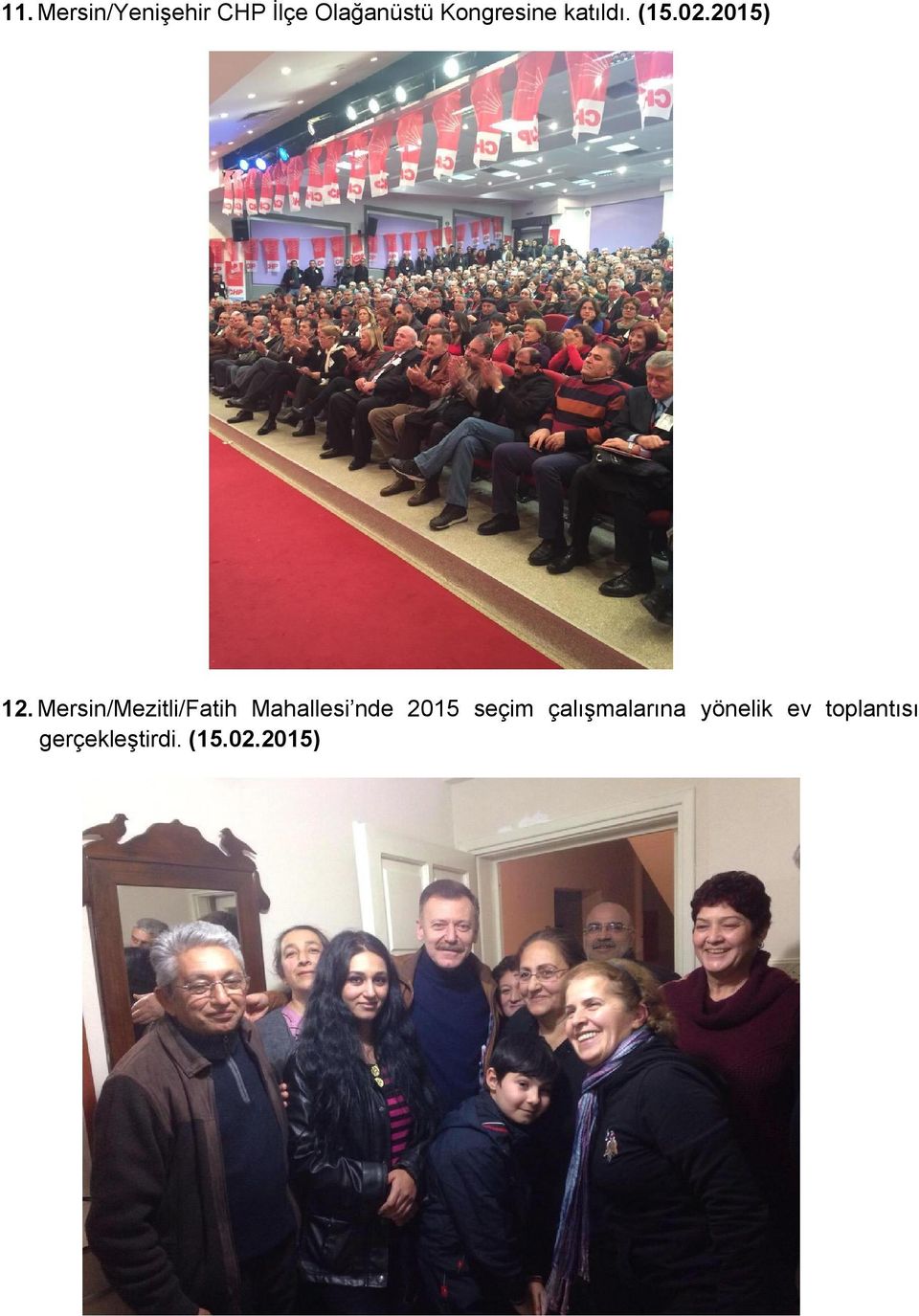 Mersin/Mezitli/Fatih Mahallesi nde 2015 seçim