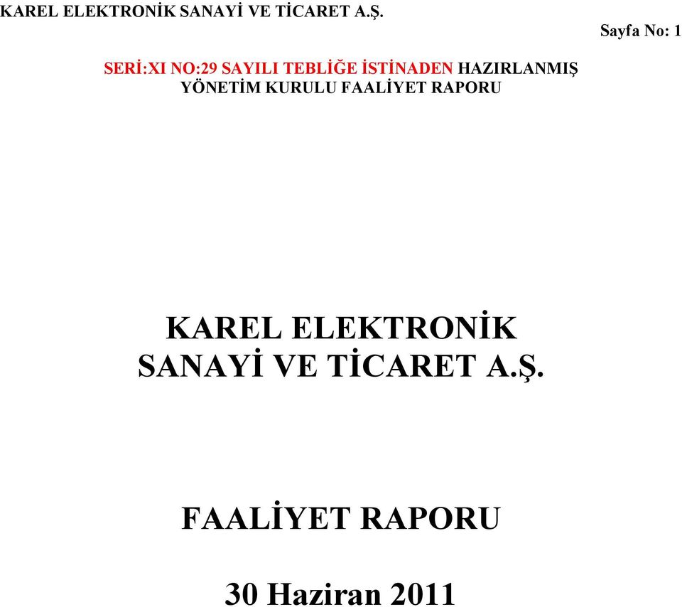 TİCARET A.Ş.