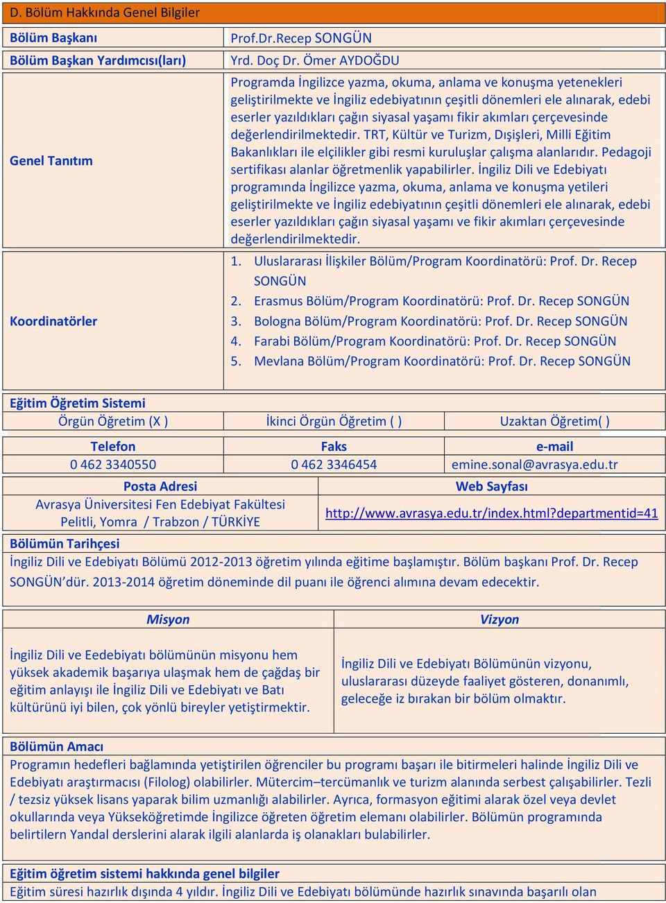 fikir akımları çerçevesinde değerlendirilmektedir. TRT, Kültür ve Turizm, Dışişleri, Milli Eğitim Bakanlıkları ile elçilikler gibi resmi kuruluşlar çalışma alanlarıdır.