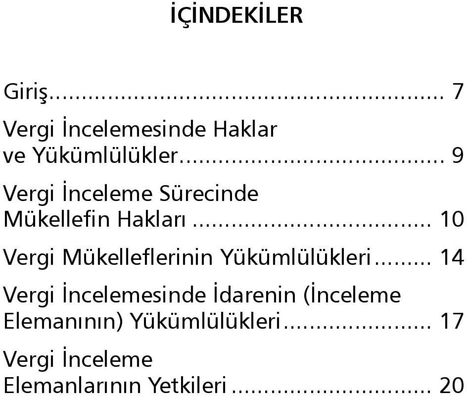 .. 10 Vergi Mükelleflerinin Yükümlülükleri.