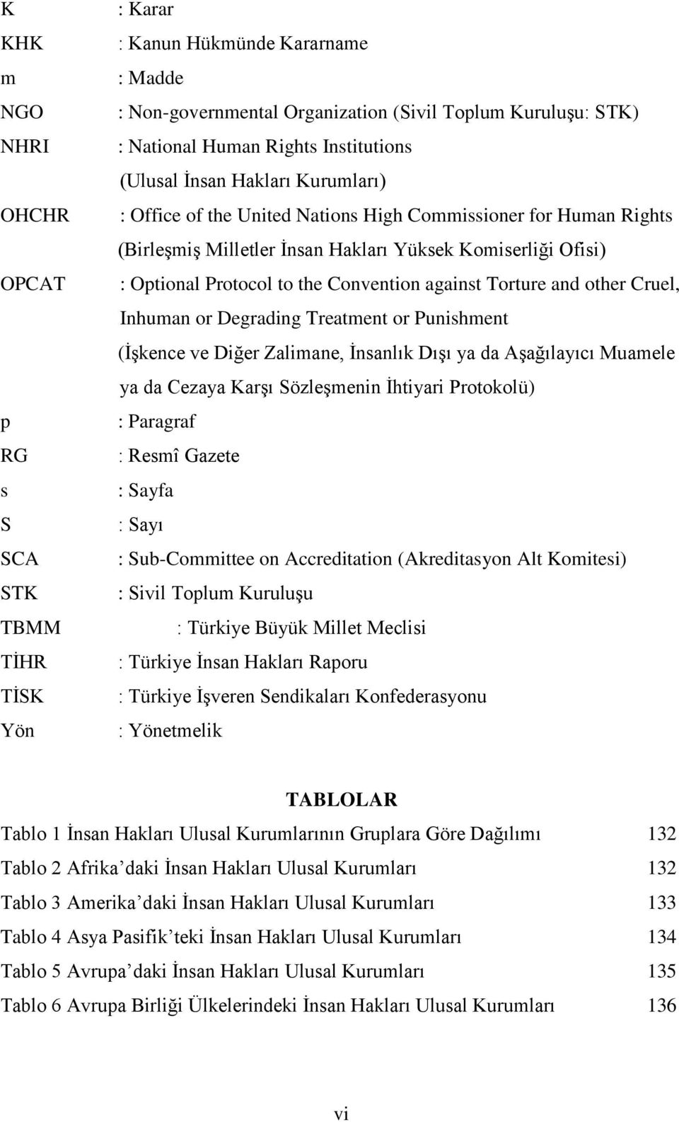 Convention against Torture and other Cruel, Inhuman or Degrading Treatment or Punishment (ĠĢkence ve Diğer Zalimane, Ġnsanlık DıĢı ya da AĢağılayıcı Muamele ya da Cezaya KarĢı SözleĢmenin Ġhtiyari