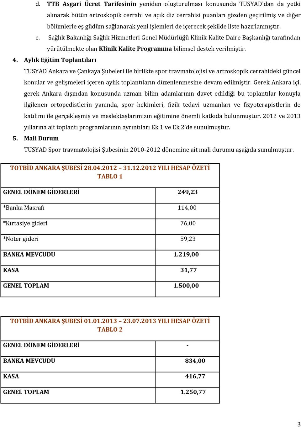 Sağlık Bakanlığı Sağlık Hizmetleri Genel Müdürlüğü Klinik Kalite Daire Başkanlığı tarafından yürütülmekte olan Klinik Kalite Programına bilimsel destek verilmiştir. 4.