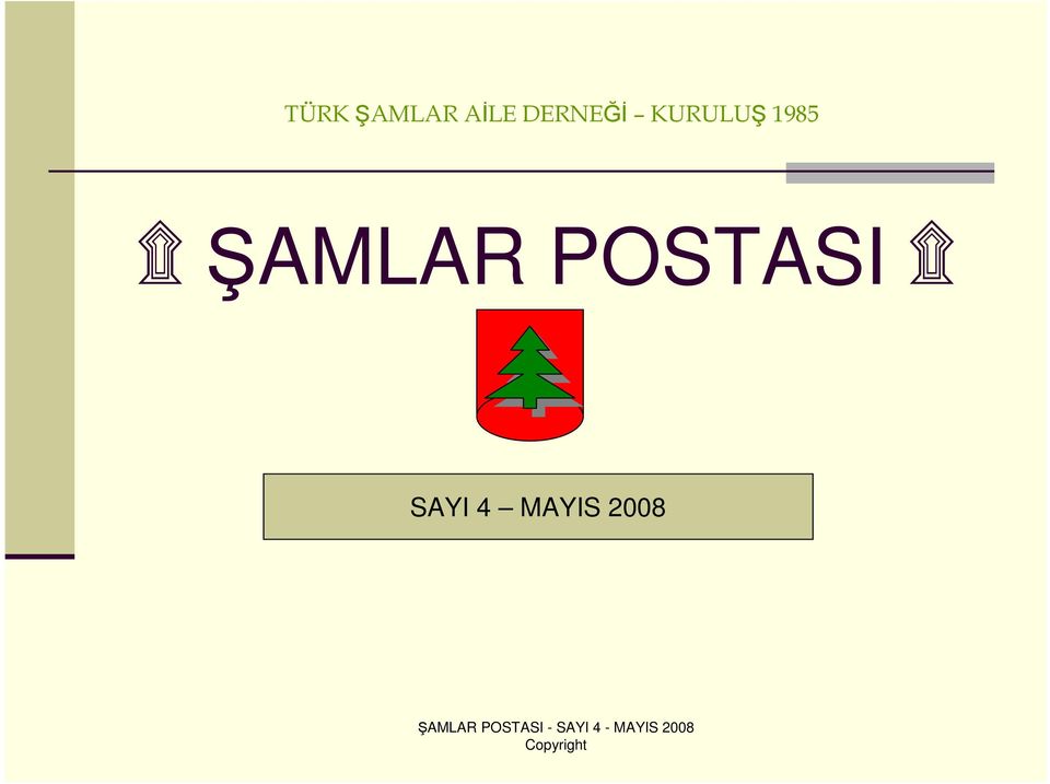 1985 ŞAMLAR