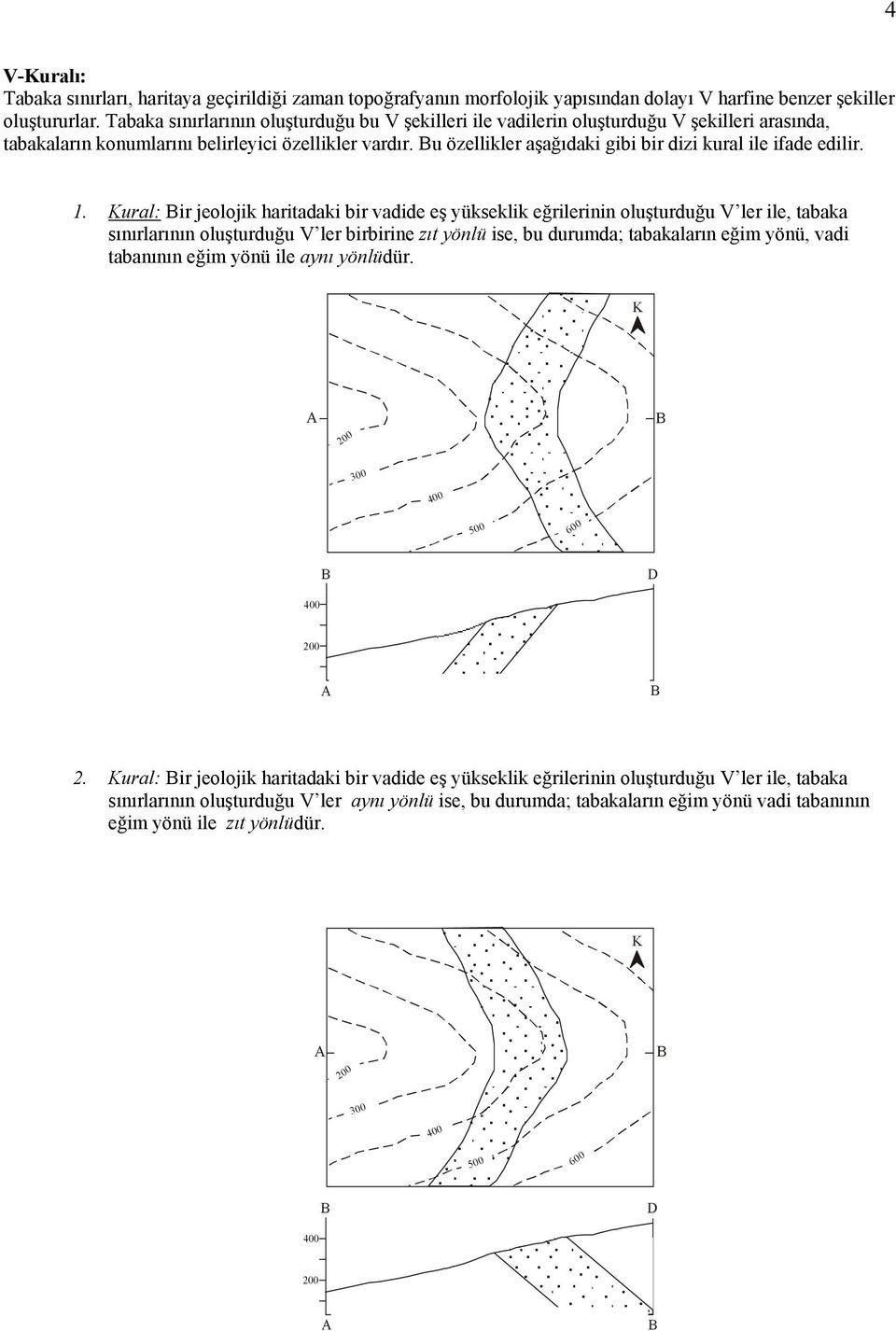 u özellikler aşağıdaki gibi bir dizi kural ile ifade edilir. 1.