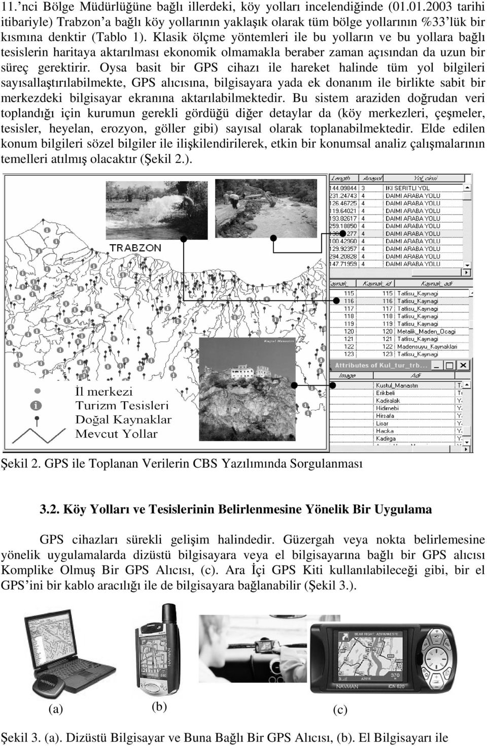 Oysa basit bir GPS cihaz ile hareket halinde tüm yol bilgileri say salla t r labilmekte, GPS al c s na, bilgisayara yada ek donan m ile birlikte sabit bir merkezdeki bilgisayar ekran na aktar