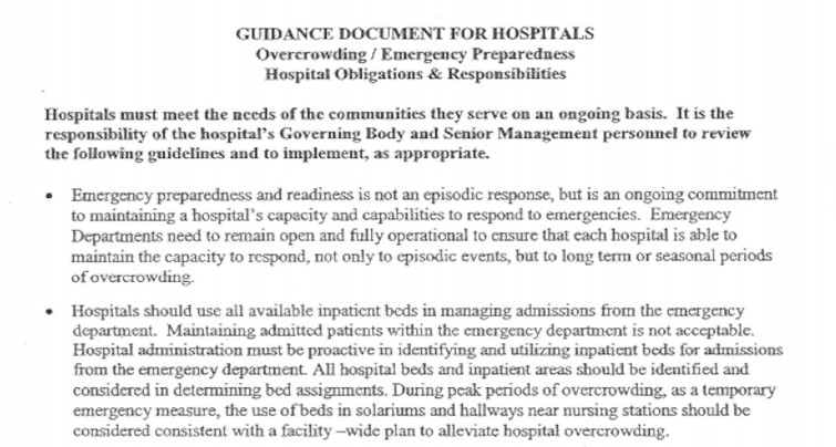 AS den yatışları sağlamak için tüm hastane yatakları kullanılabilir olmalıdır AS lerde yatışı verilmiş hasta beklememelidir 24 ya da