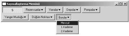 98 Hardy Cross Yöntemiyle İçmesuyu Projelerinin Hazırlanmasında tümüne yapılabileceği gibi, tabloda istenen kayıtlar, bir takım kriterlere göre filtrelenerek, süzdürülmüş kayıtlar için de