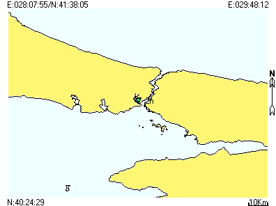 0 10 Der (m) 20 30 İstasyon No: 6b 40 0.0 1.0 2.0 3.0 4.0 Chl-a (µg/l) 0 10 Der (m) 20 30 İstasyon No: 2h 0.0 0.5 1.0 1.5 2.