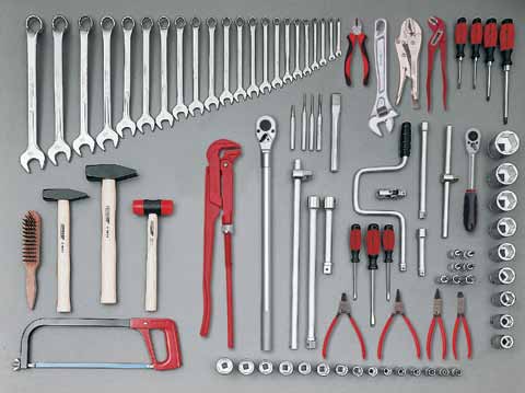 S 1006 AĞIR TİCARİ TAŞITLAR İÇİN ALET SETİ TOOL KIT FOR HEAVY COMMERCIAL VEHICLES 010901T1489 S 1006 M 96 parça metrik muhteviyat 30.00 2.434,00 96 pieces in metric sizes No. S 1006 M No.