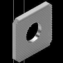 M05 üz & "Tırtıllı" Pul "Plain" & "Serrated" Washers