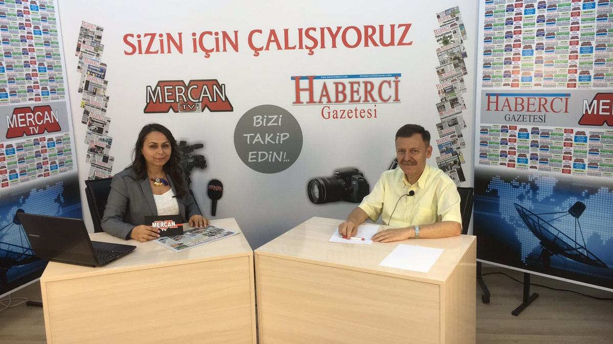 3. Mersin Haberci Gazetesini ziyaret ederek ulusal ve yerel gündemi değerlendirdi. (24.