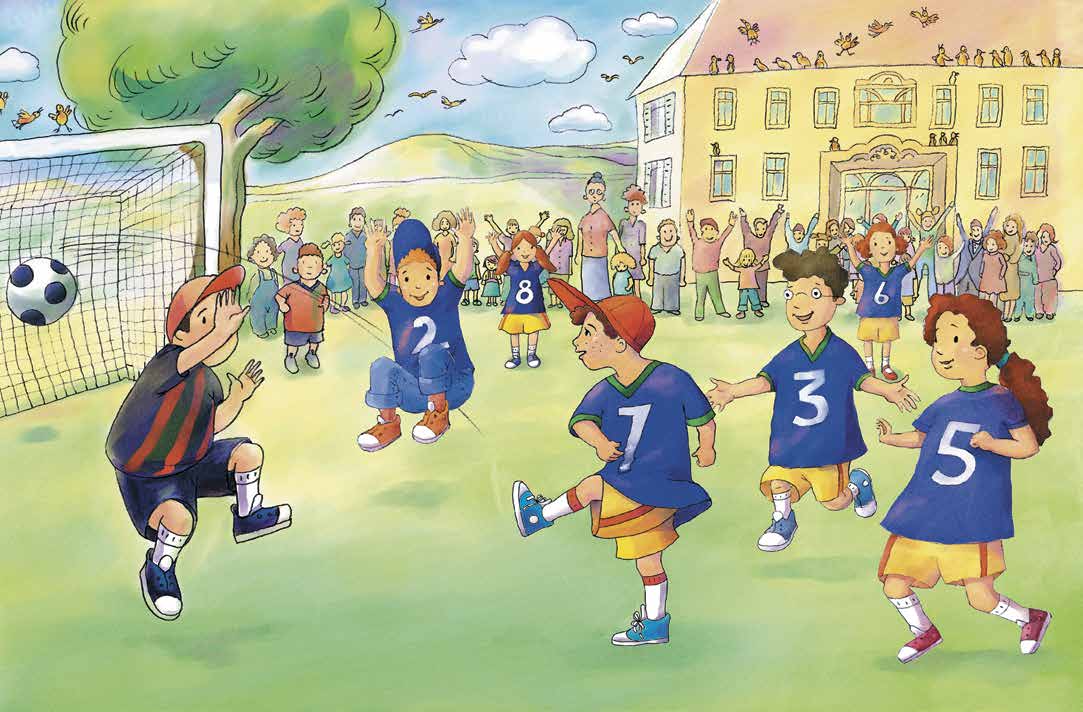 B ir gün, Orhan arkadaşlarıyla futbol oynuyordu.