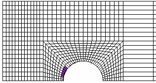 3 b) F = 68 N c) F = 846 N Şekil 7.4. (Devam) [ 8 ] konfigürasyonu için hasar dağılımı (W/D = 4, E/D = ) W/D oranı 4, E/D oranı için yapılan hasar analizi sonuçları Şekil 7.5 de gösterilmiştir.