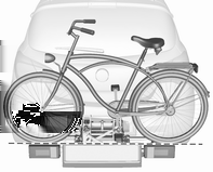 64 Eşya saklama ve bagaj bölümleri Pedal kolunu, pedal kolu sabitlemesinin sıkma vidasını çevirerek sabitleyin. Bisikleti arka taşıyıcı üzerine koyun.