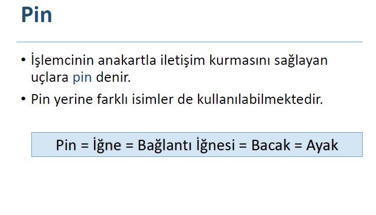 1. İşlemci 20.10.