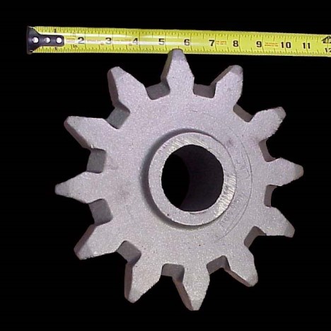 B- TİCARİ AVANTAJLARI 1. Hammadde olarak dökme demir çelikten daha ucuzdur. 2. Belirli dişliler nihai şeklini verecek şekilde (near-net shape) dökülebilir.