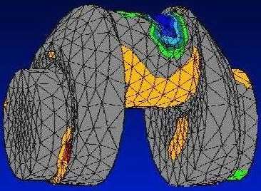 SONLU ELEMANLAR VE ANSYS UYGULAMALARI M. OKUR 100 3.3. Krank Milinin Boyut Analizi 3.3.1.Giriş İçten yanmalı bir motorun krank mili, normal çalışma şartlarında bir günde milyonlarca kez yüklemeye maruz kalmaktadır.