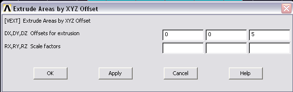 Daha sonra mouse yardımı ile alan seçilerek OK butonuna basılır. Şekil 2.10.
