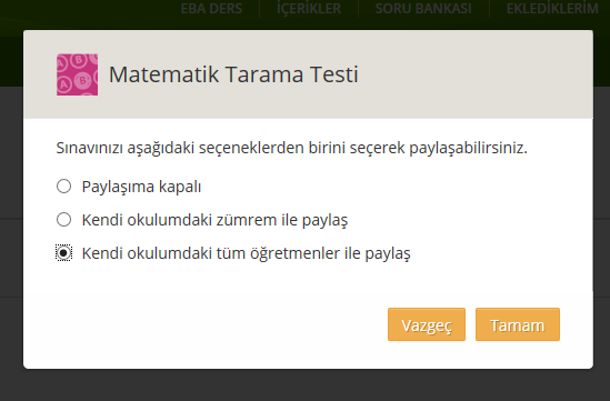 B7 B7 Kaydet Butonuna tıklayarak işleminizi tamamlayabilirsiniz.