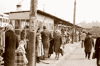 Elmadağ durağında Eminönü A terminüsü Eminönü-Sirkeci Rıhtım terminalleri Eminönü 1 numaralı Kuzguncuk-Beylerbeyi-Çengelköy-Vaniköy vapur iskelesinin önlerine denk gelen A terminalinde hareket