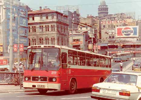 1980 lerin gözdesi MAN otobüsler 46 numaralı Hürriyet Mahallesi-Eminönü hattında hizmet veren 2777 numaralı MAN SL-200 otobüs Bomonti, Şişli, Osmanbey, Harbiye, Taksim, Ayaspaşa, Gümüşsuyu,