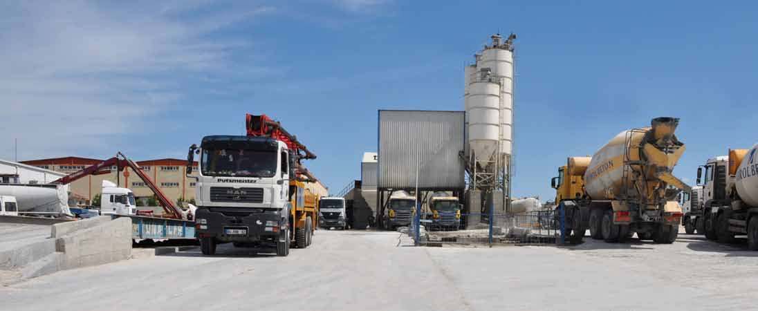 ÇORLU HAZIR BETON TESİSİ Faaliyet Tarihi / Registration Date: 25 / 01 / 1996 İştigal Konusu / Field of Activity: Hazır beton imalatı ve satışı, inşaat malzemesi satışı / Manufacturing