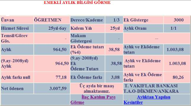 Şekil 3.1 Emekli öğretmen aylık maaş bodrosu Uygulama 3.1a Anlamlı sayılar 1- Aşağıda verilen sayıların anlamlı kısmını altını çizerek belirleyiniz?