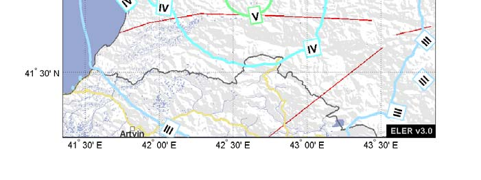 19 OCAK 2011 GÜRCİSTAN DEPREMİ 19 Ocak 2011 tarihinde Türkiye nin Kuzeydoğu sınırı yakınlarında yerel saat ile 11:17 de büyüklüğü Ml=5.3 olan orta şiddette bir deprem meydana gelmiştir.