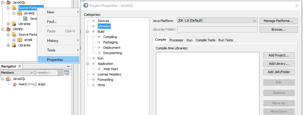 JAVA MS SQL sqljdbc42.