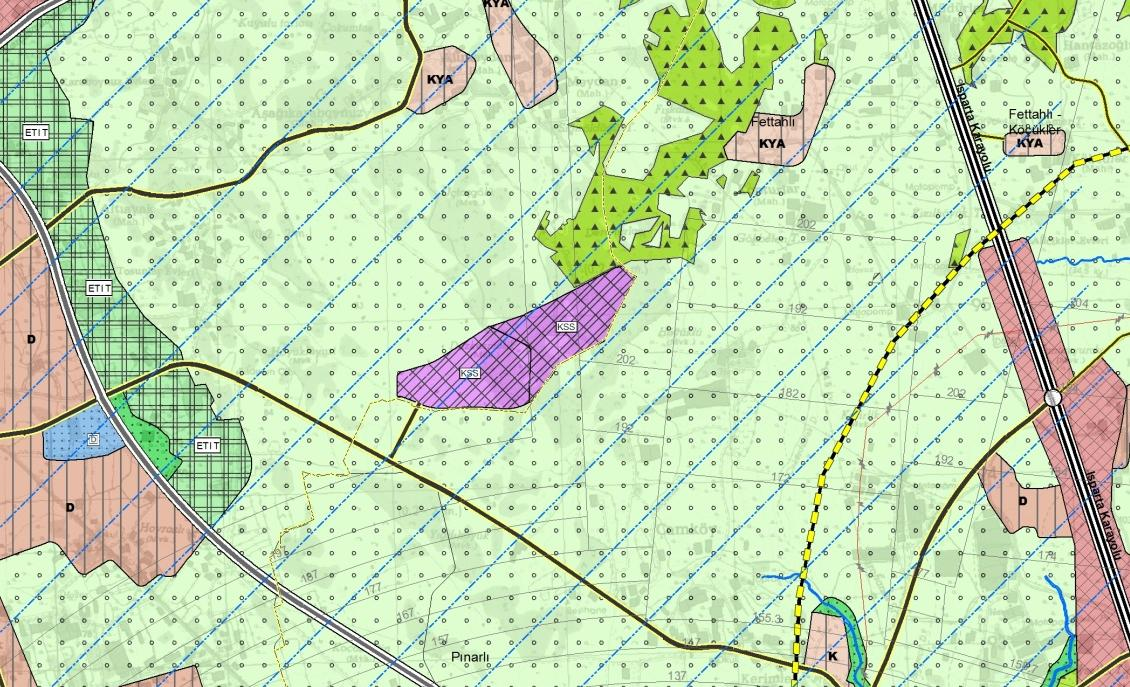 4. MEVCUT PLAN DURUMU 4.1. 1/100.000 Ölçekli Çevre Düzeni Planı Antalya İli, Kepez İlçesi, Gaziler Mahallesi 127, 128, 129,, 153,154 adalar ve 28254 ada 459, 460,, 473,474 parseller 27.08.