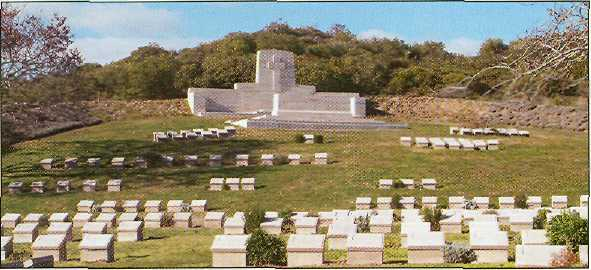 Şarapnel Vadisi Mezarlığı (Shrapnel Valley Cemetery) Küçük Arıburnu Anıtı ndan güneye doğru 75 metrelik kısa bir yaya yolu Shrapnel Valley Mezarlığı na ulaşır.