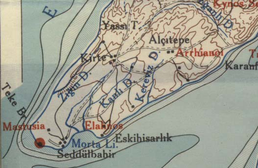Müttefik kuvvetleri hedefleri olan Alçıtepe yi çıkarmanın ilk günü olan 25 Nisanda ele geçirebileceklerini düşünüyorlardı; ancak sert bir Türk direnişiyle karşılaşmışlar ve hedeflerine yaklaşamadan