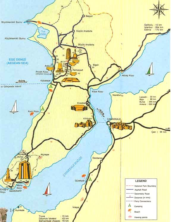 ÇANAKKALE, ÇANAKKALE BOĞAZI VE GELİBOLU YARIMADASI NIN TARİHÎ ÖNEMİ Çanakkale, Çanakkale Boğazı ve Gelibolu nun bulunduğu yer insanoğlunun kurmuş olduğu ilk medeniyetlerden itibaren merkezî bir