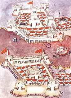 Çanakkale Boğazı nın sık sık batıdan gelen yabancı donanmalar tarafından tehdit edildiğini gören Osmanlılar, Boğaz ın her iki yakasında kaleler yaptırmışlardır.