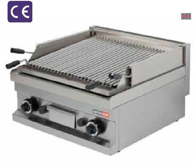 GGL604 400x600x265 29 0,11 4800 748 LAVA CHAR GRILL Gas Lavastone Body panelling made of stainless steel. LPG and natural gas heated.