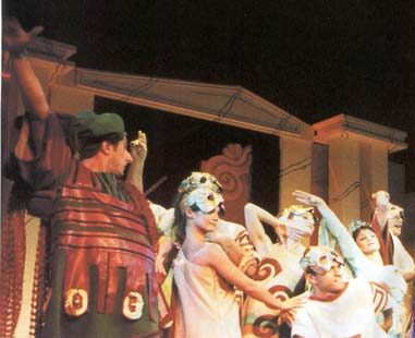 96 (Resim 126 Nerde Kalmıştık 2003) in 2003 yılında yapmış olduğu son çalışma İst. Dev. Operası nın sahnelediği Prens İgor operasıdır. Prens İgor operasının konusu Rusya da geçer.
