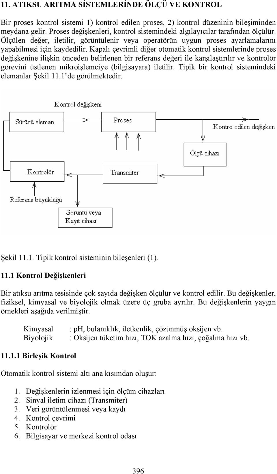 Kapalı çevrimli diğer otomatik kontrol sistemlerinde proses değişkenine ilişkin önceden belirlenen bir referans değeri ile karşılaştırılır ve kontrolör görevini üstlenen mikroişlemciye (bilgisayara)