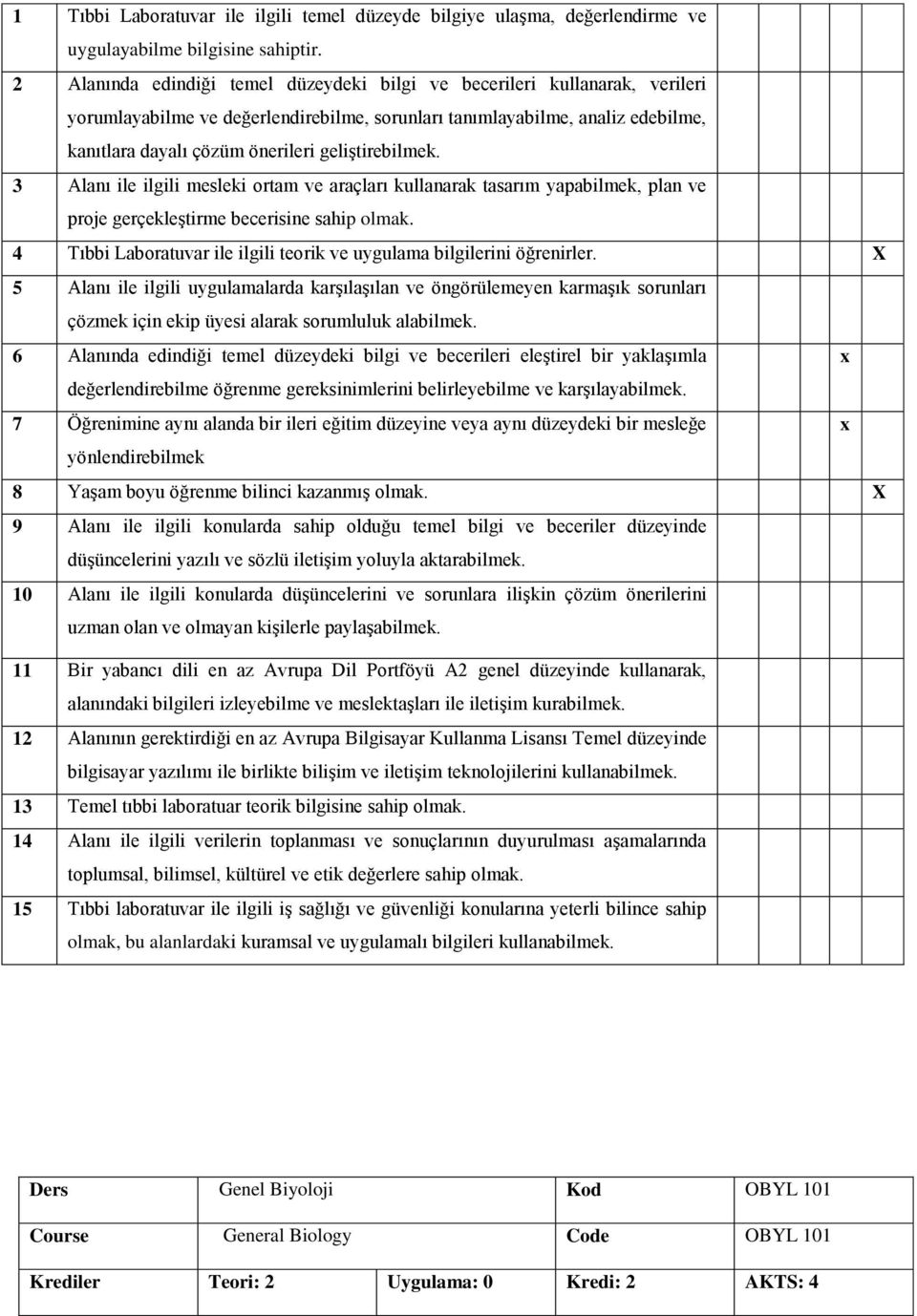 geliştirebilmek. 3 Alanı ile ilgili mesleki ortam ve araçları kullanarak tasarım yapabilmek, plan ve proje gerçekleştirme becerisine sahip olmak.