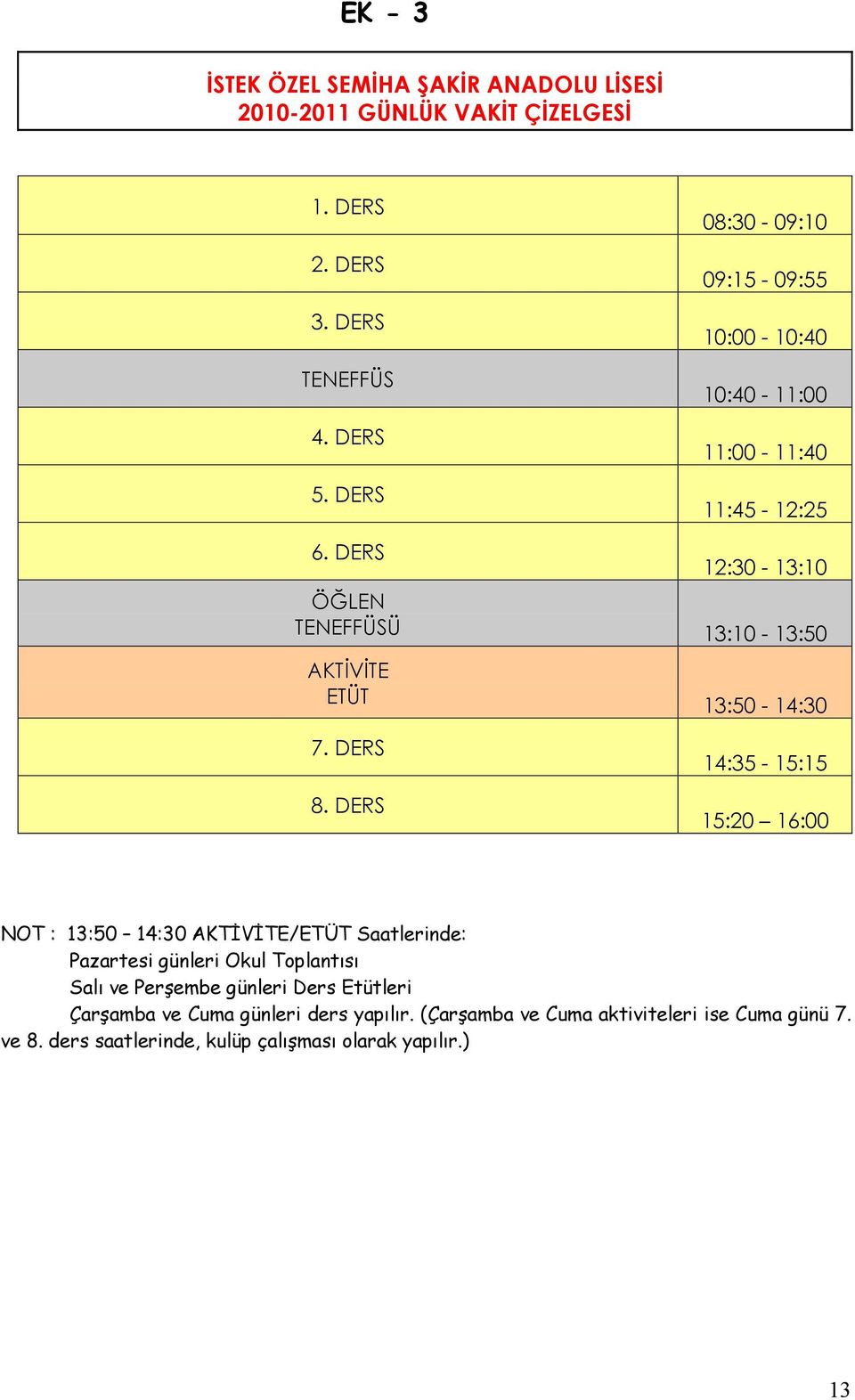 DERS 8.