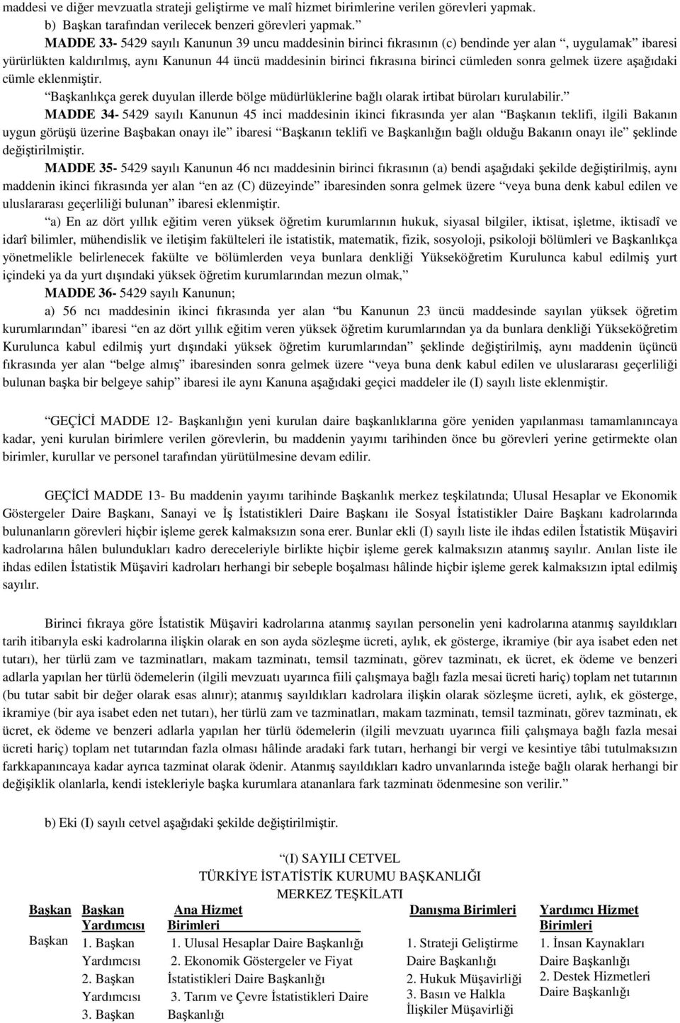 sonra gelmek üzere aşağıdaki cümle eklenmiştir. Başkanlıkça gerek duyulan illerde bölge müdürlüklerine bağlı olarak irtibat büroları kurulabilir.