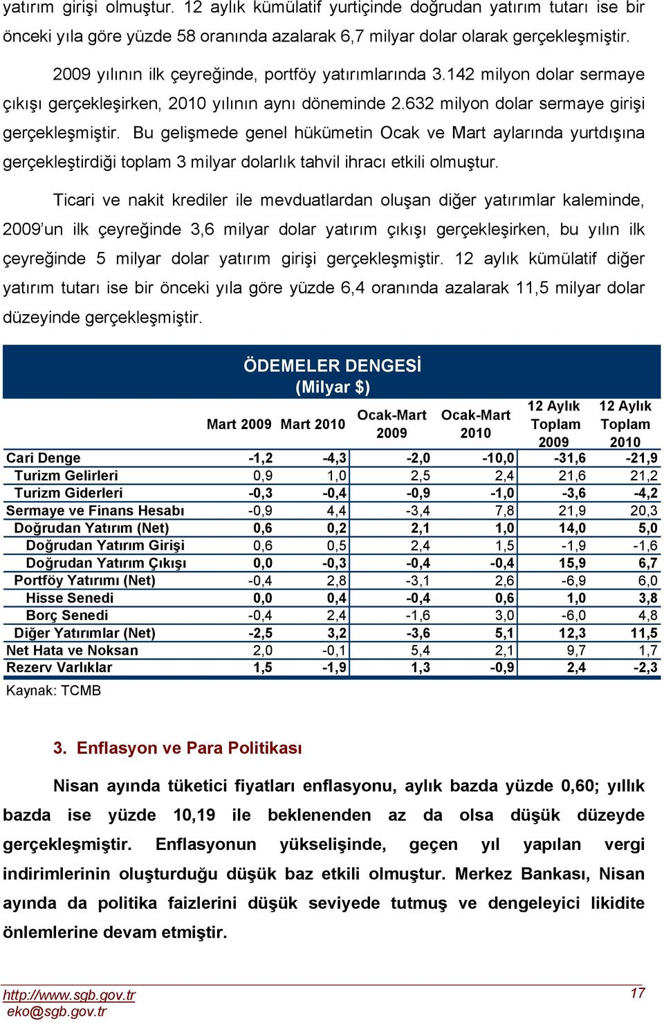 Bu gelişmede genel hükümetin Ocak ve Mart aylarında yurtdışına gerçekleştirdiği toplam milyar dolarlık tahvil ihracı etkili olmuştur.