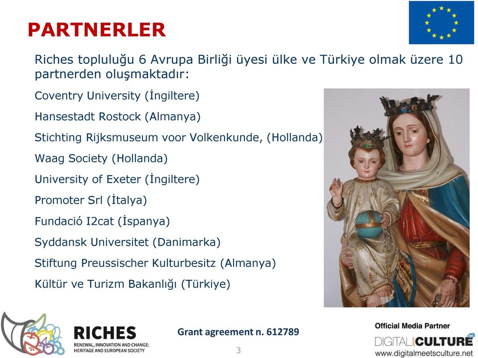 (Hollanda) Waag Society (Hollanda) University of Exeter (İngiltere) Promoter Srl (İtalya) Fundació I2cat