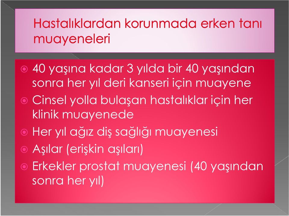 klinik muayenede Her yıl ağız diş sağlığı muayenesi Aşılar