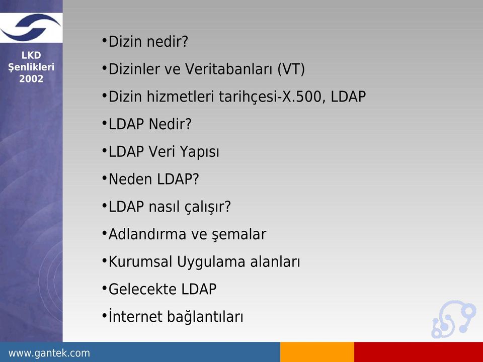 tarihçesi-x.500, LDAP LDAP Nedir?