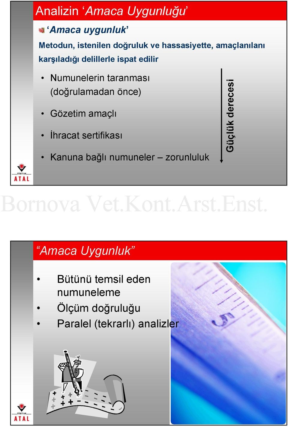 sertifikası Kanuna bağlı numuneler zorunluluk Güçlük derecesi karşıladığı delillerle